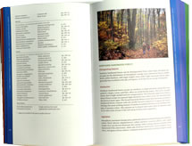 page from Wildflowers and Plant Communities of the Southern Appalachian Mountains and Piedmont by Tim Spira